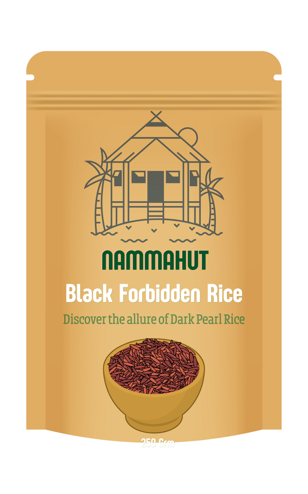 Black Forbidden Rice (Karrupu Kavuni Rice) - 250 g